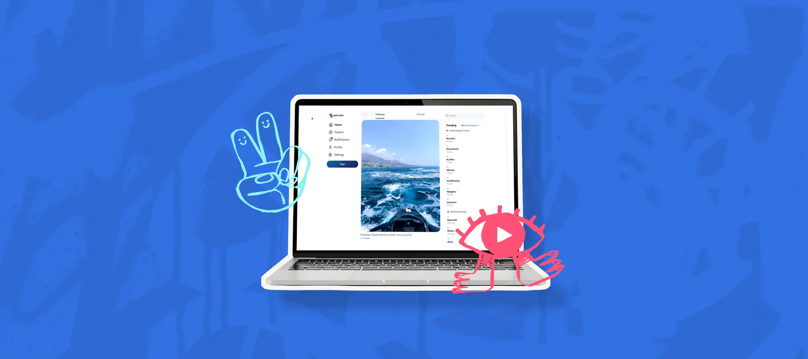 You asked. We built it. UpScrolled desktop has arrived.